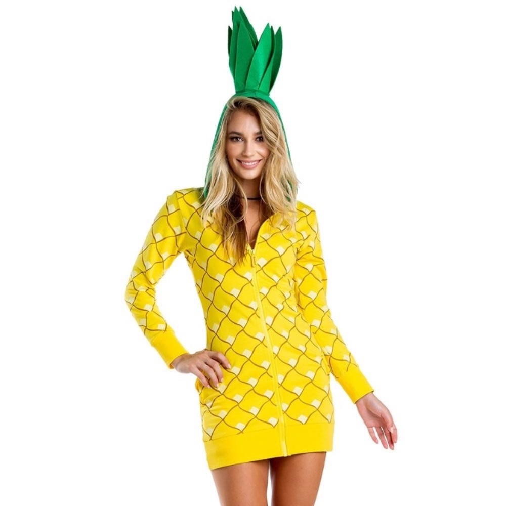 Pineapple dress sweater costume